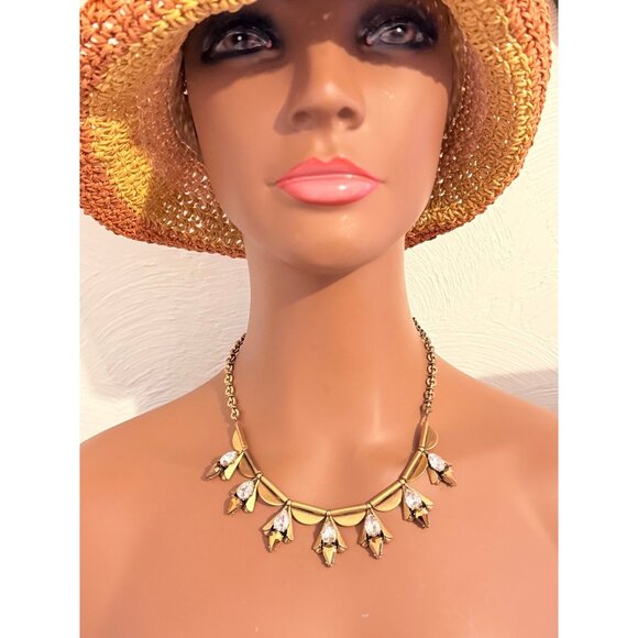 Jcrew Teardrop Crystal Necklace - Picture 8 of 8